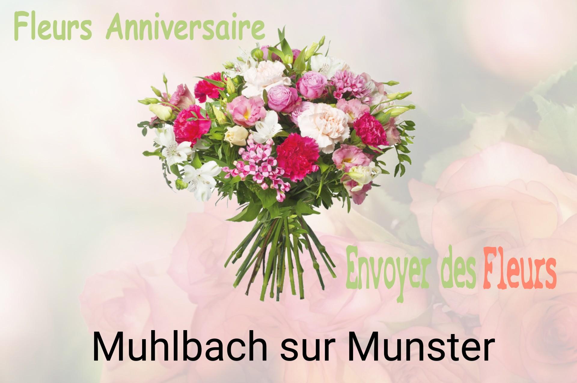Bouquet de fleurs d’anniversaire livré à Muhlbach-sur-Munster